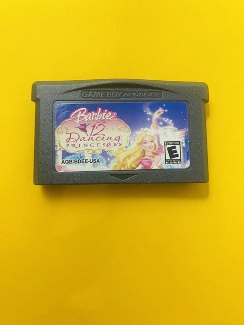Barbie In The 12 Dancing Princesses Game Boy Advance BARBIE 12