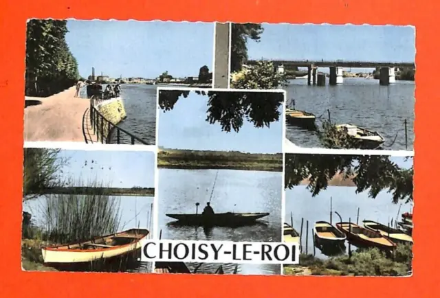 Choisy-Le-Roi ( 94 ) Cpsm / Vues Multiples Bord De Seine