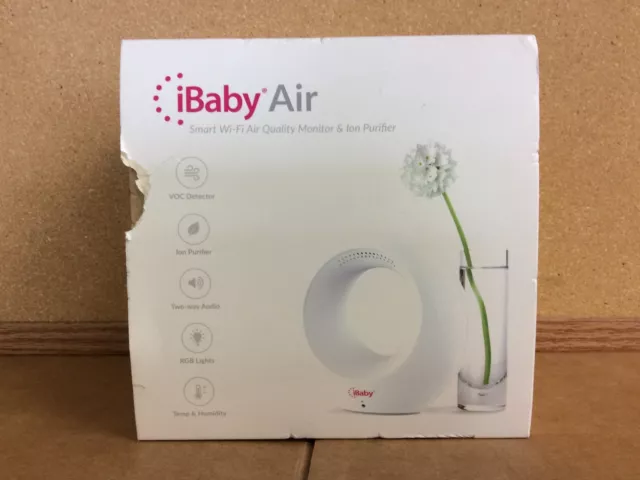 iBaby Air Smart Wi-Fi Air Quality Monitor & Ion Purifier