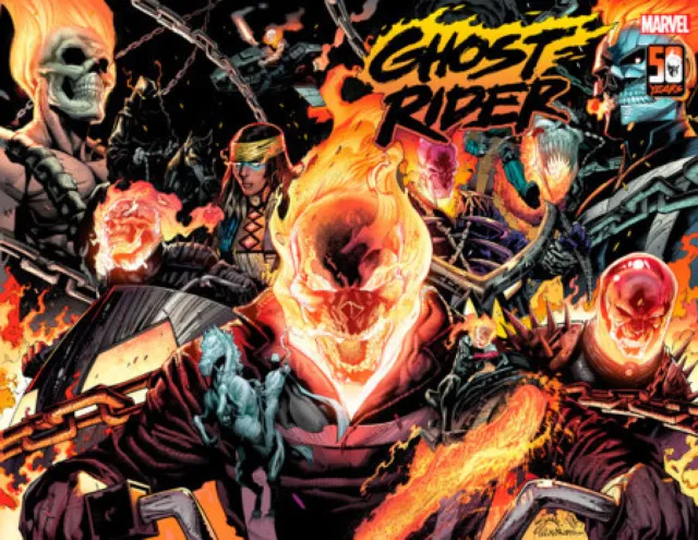 Ghost Rider 1 Wraparound Variant Nm Ryan Stegman Wrap 2022