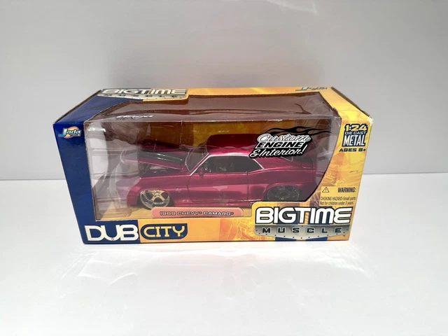 JADA DUB CITY Big Time Muscle 1969 Chevy Camaro Diecast 1:24
