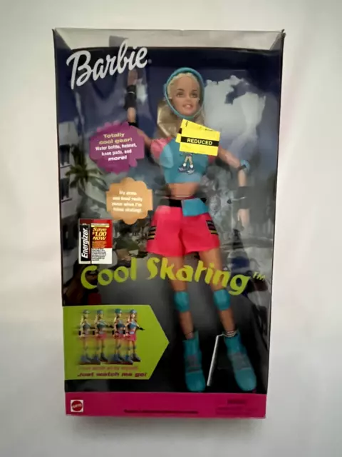 Cool Skating Barbie Doll Skates All By Herself  1999 Mattel 25887 NIB 2