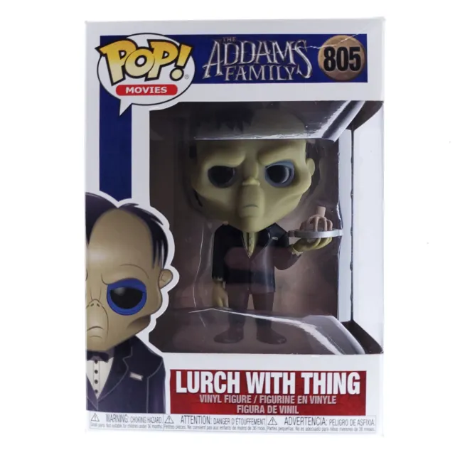 Funko Pop! Movies Addams Family Lurch With Thing Vinyl Figure #805