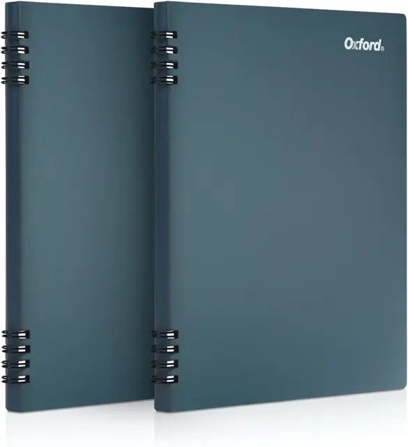 Oxford Stone Paper Notebook, 5-1/2" X 8-1/2", 60 Sheets, 2 Pack (161641)