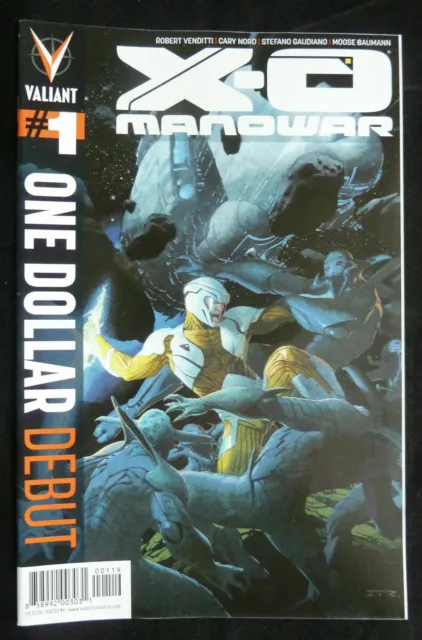 One Dollar Debut X-O Manowar #1 - Valiant Comics May 2013 VF+ 8.5