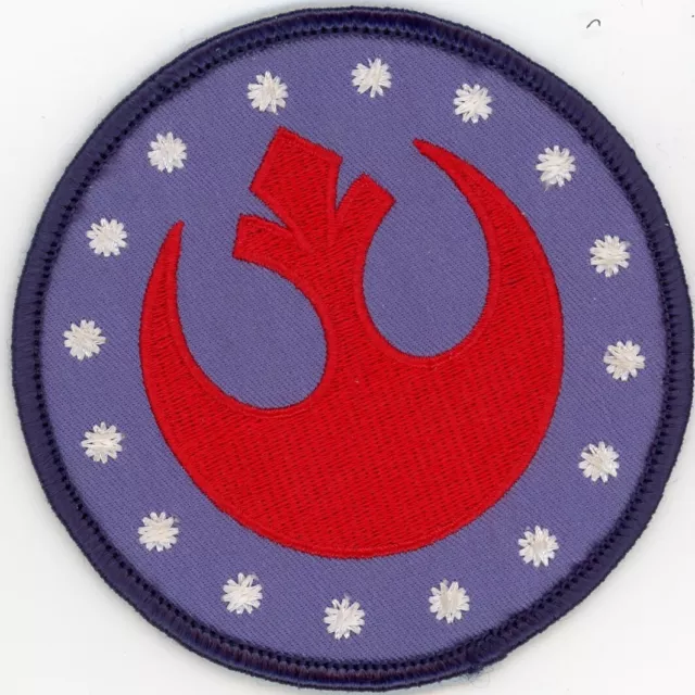 Patch Star Wars Rebel Round Starwars  Iron On