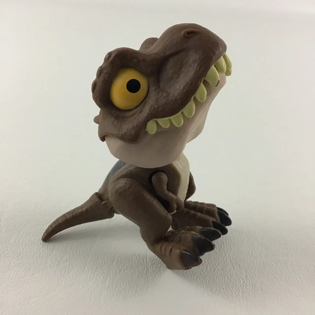 JURASSIC WORLD CAMP Cretaceous Snap Squad TRex Dinosaur Mini 3" Figure