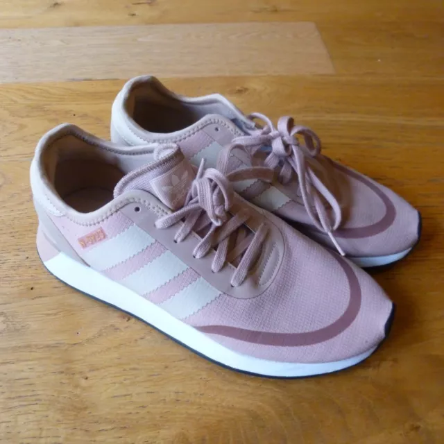 adidas originals women's n-5923 trainer ash pink
