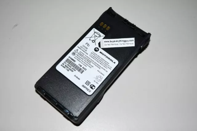 MOTOROLA NTN9858C MT1500 PR1500 XTS1500 XTS2500 2100mAh NiMH BATTERY GENUINE w5c