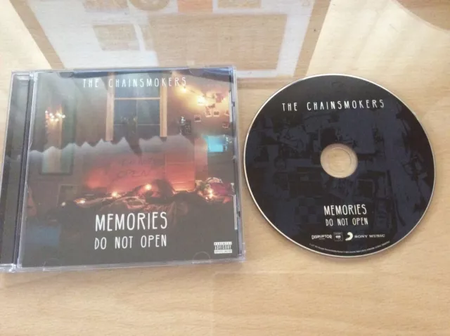 The Chainsmokers - Memories Do Not Open - 12 Trk Cd - Free Uk P&P