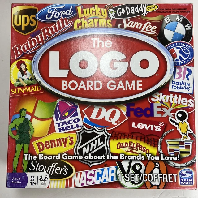 THE LOGO BOARD Game The Board Game About the Brands You Love! 14.95