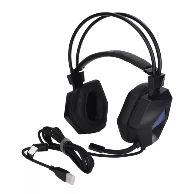 TAIDU THS300A4 Gaming Headset 7.1 Surround Sound Wired USB On Ear Gaming Hea CMM 3