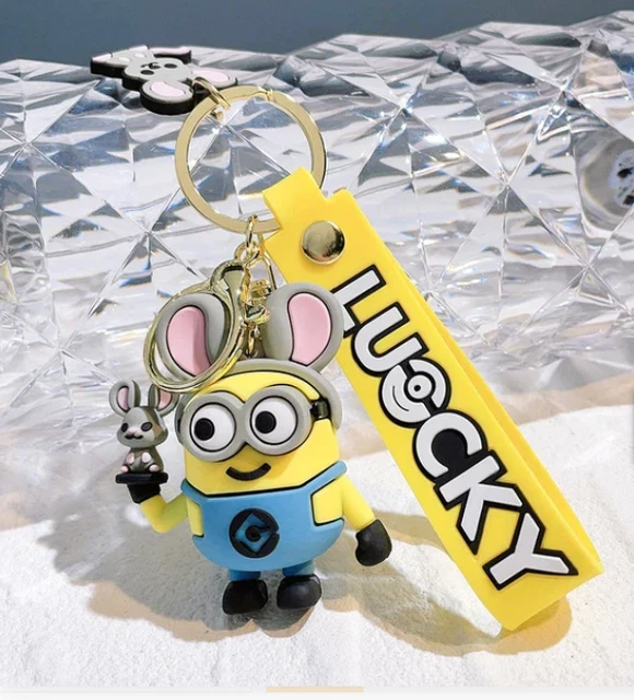 Despicable Me Minion Light-Up Keyring – Phone Bag Charm – Party Bag Favour – NEW With Tags - View #4