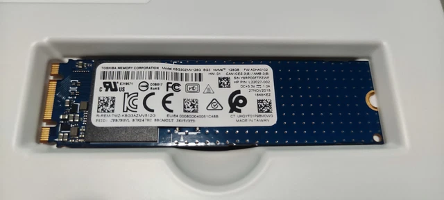 SSD NVME 128 GB Toshiba KBG30ZMV128G EUR 9 00 PicClick IT