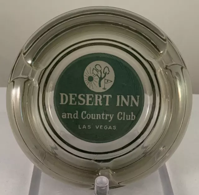 VTG Wilbur Clark’s Desert Inn & Country Club Las Vegas Nevada Casino Ashtray EUC