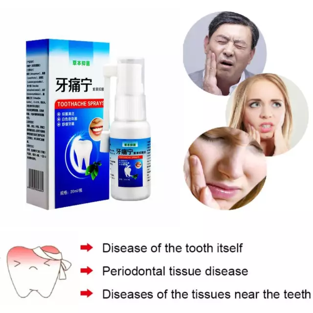 Zahnschmerzen Teeth Care Sprays Effektive Zahnschmerzen Zahnschmerzen Zahns GD2