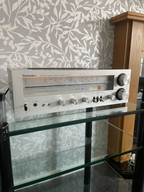 Technics Sa 200l Stereo Receiver Amplifier Vintage