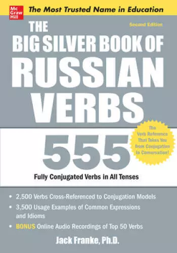 The Big Silver Book of Russian Verbs, 2nd Edition (Big Book Series) - GOOD