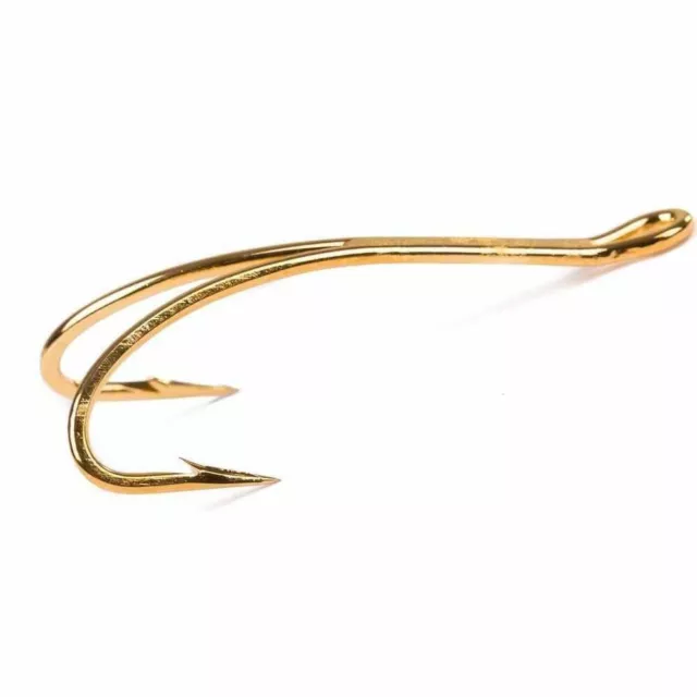 PARTRIDGE PATRIOT DOUBLES - Gold - CS16 - Up Eye Salmon Hooks