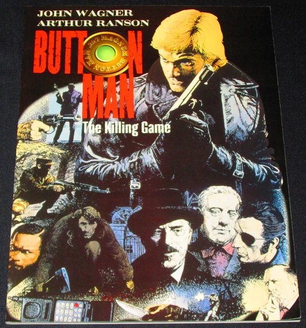 BUTTON MAN: THE Killing Game [Kitchen Sink 1995, 1st Printing] NEW $20. ...