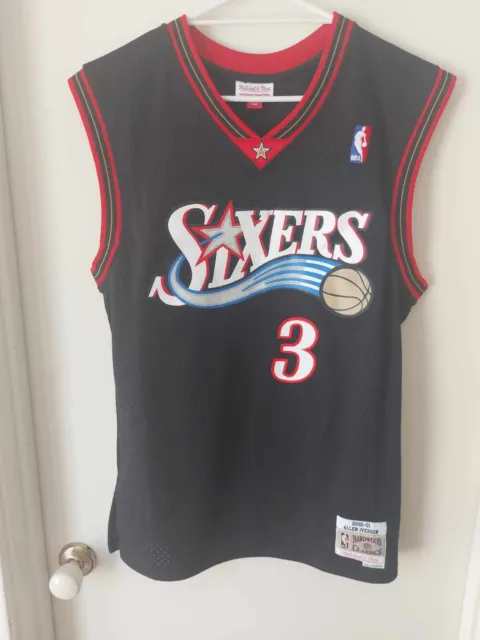 Allen Iverson Philadelphia 76ers '00-'01 Mitchell & Ness NBA Jersey Size M
