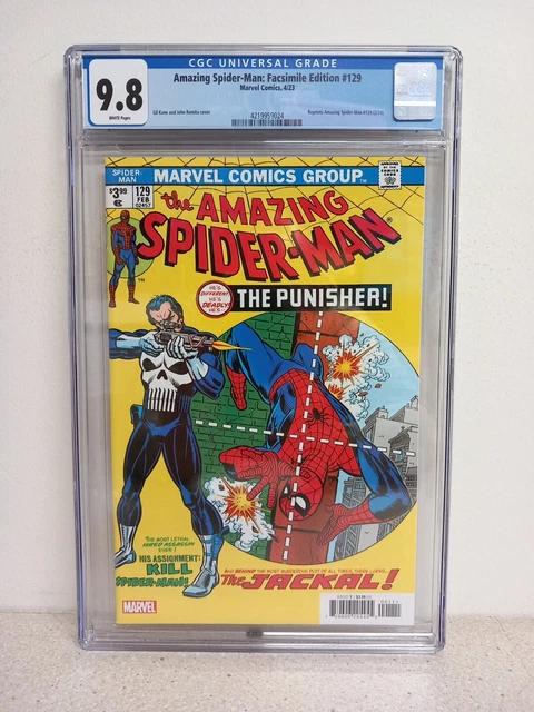 RARE AMAZING SPIDER-MAN #129 FACSIMILE EDITION Marvel 2023 CGC 9.8 🔥🔥
