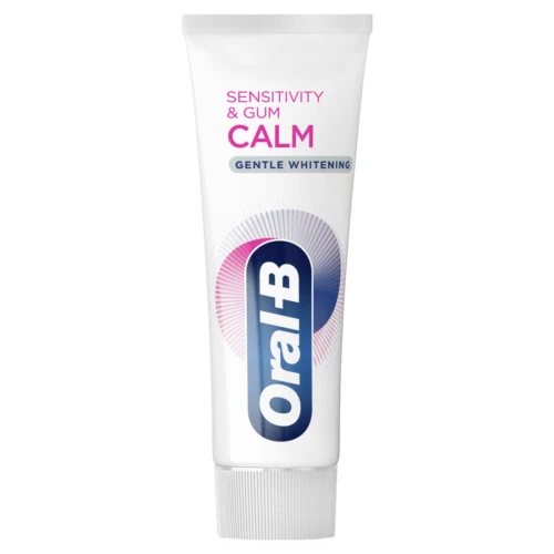 ORALB SENSITIVITY AND Gum Calm Gentle Whitening Toothpaste, Soothes