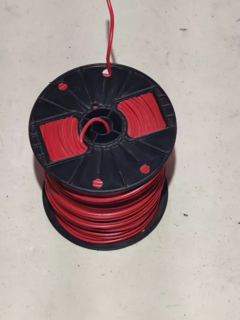 12AWG Stranded Copper Cable (RED) by Encore Wire Corp (600V Rated)