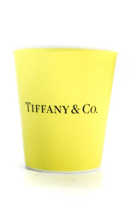 Tiffany & Co Bone China Coffee Cup Yellow