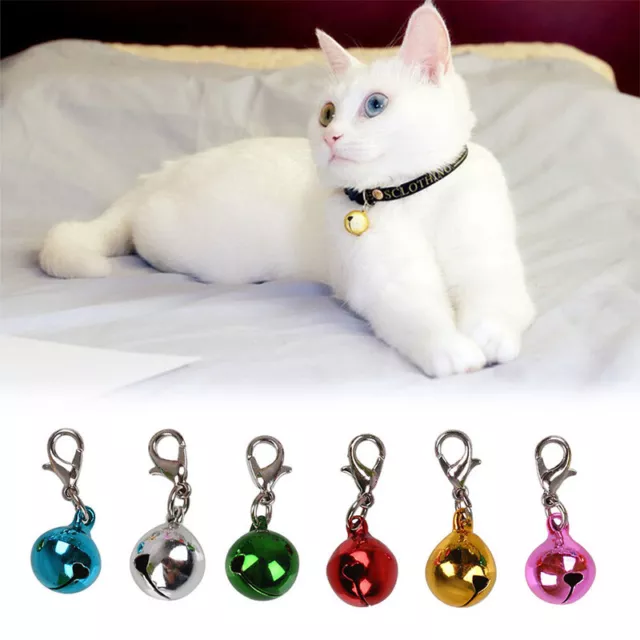 10pcs Pet Bell Dog Collar Bell Cat Bells for Collar Loud Collars Puppy Collar UK