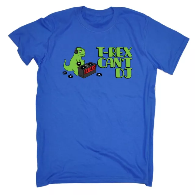 Trex Cant Dj Dinosaur - Mens Funny Novelty Tee Top Gift T Shirt T-Shirt Tshirts