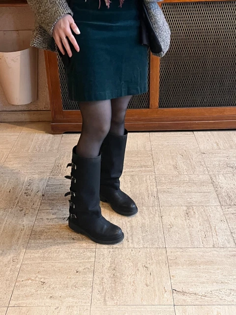 Bottes Montantes Roxy Noir Daim Et Tissu - Pointure 38, Occasion En Bon état