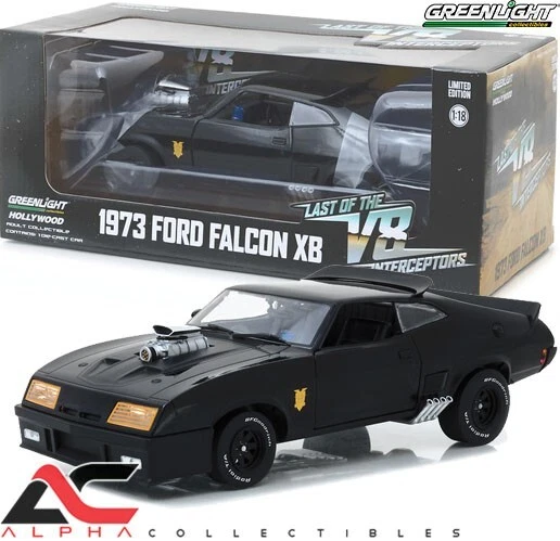 Greenlight 1/64 - 1973 Ford Falcon XB - Mad Max Last Of The V8 Interceptors - Neuve