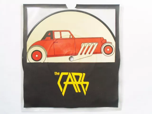 Cars My Best Friends Girl 7"PD Elektra K12301 EX 1978 7" picture disc in pvc sle