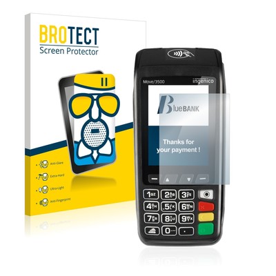 Ingenico Protection Ecran Verre pour Ingenico iWL 220 Film Protecteur Vitre 9H 
