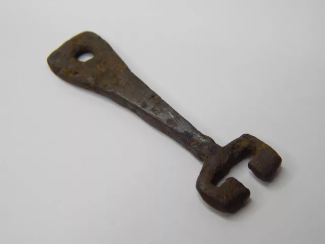 Ancient Medieval Iron Key 55 mm  10 - 12 century AD