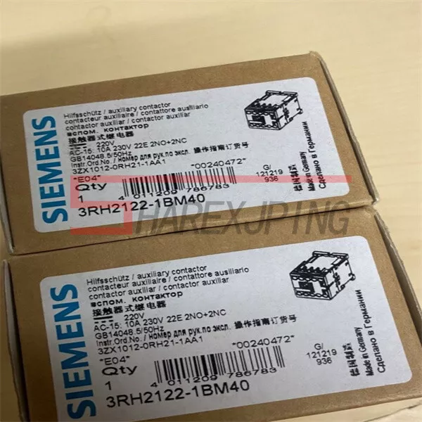 1PC Siemens contactor 3RH2122-1BM40 NEW