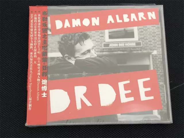 Blur Gorillaz Damon Albarn Dr Dee China First Edition CD Sealed Very Rare