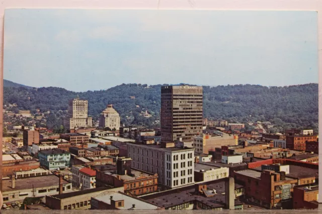 North Carolina NC Asheville Business Section Postcard Old Vintage Card View Post