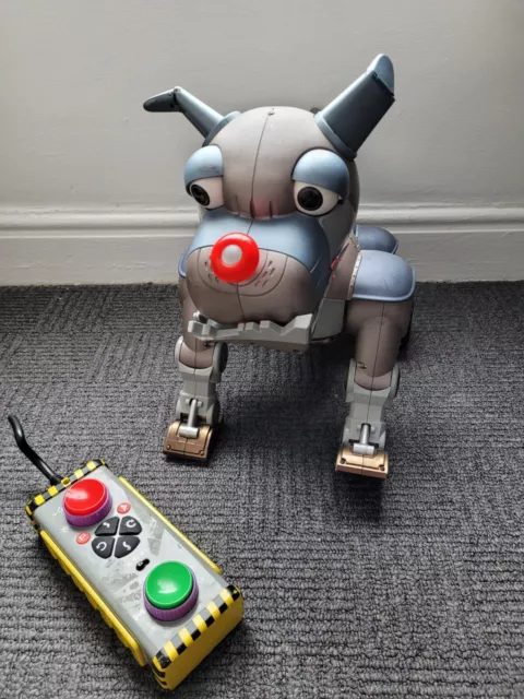 Tested AND WORKING WowWee Robotics Large Wrex the Dawg Robot Robotic Electronic