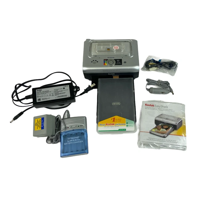 Kodak EasyShare Printer Dock Series 3 Lot. Comes W/ Discs, Supplies, Accessories