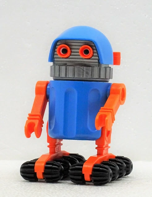 ROBOTER BLAU ORANGE PLAYMOBIL zu R2 SPACE MARS Raumschiff Astronaut MOVIE FIGUR