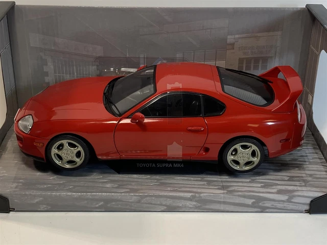 Toyota Supra MK4 1993 Rouge 1:18 Echelle Solido 1807601