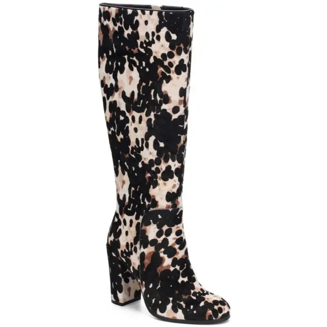 Kenneth Cole New York Womens Justin Calf Hair Knee-High Boots Shoes BHFO 9470