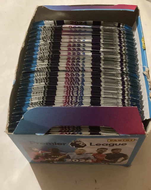 PANINI 2024 PREMIER League Official Sticker Collection Box of 100