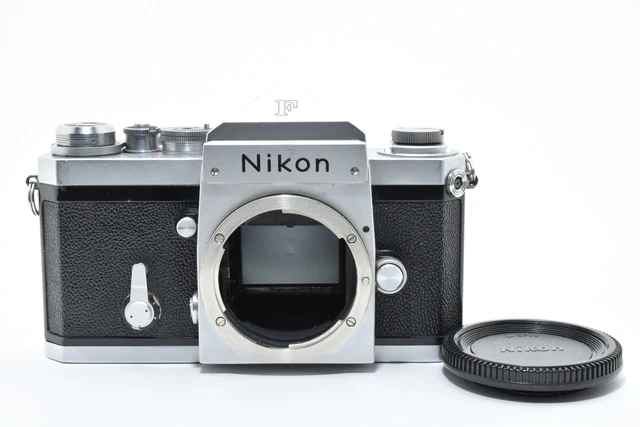 Excellent     ] Appareil photo reflex argentique Nikon F Eye Level 35 mm arg