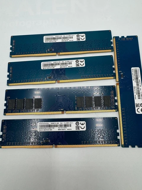 Barrette RAM DDR4 8GB PC4-2400T SO-DIMM - 1Rx8, Occasion En Bon état, Pour Portable Ou Mini PC