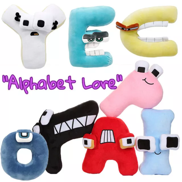 PREMIUM QUALITY ALPHABET Lore Russian Letter Plush Toy Soft And Safe For  $12.99 - PicClick AU