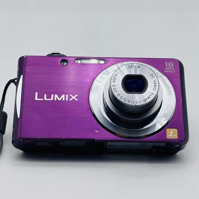 Panasonic DMC-FH5 パープル 16MP Panasonic Lumix FH5 Digital Camera