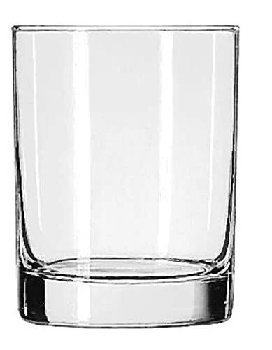 Libbey Finedge Heavy Base 14 Oz Double Old 1 Count (Pack of 1), Clear